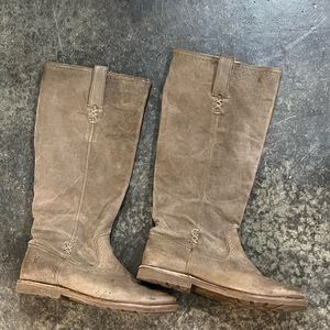 Frye Women's Tan Heeled Boots